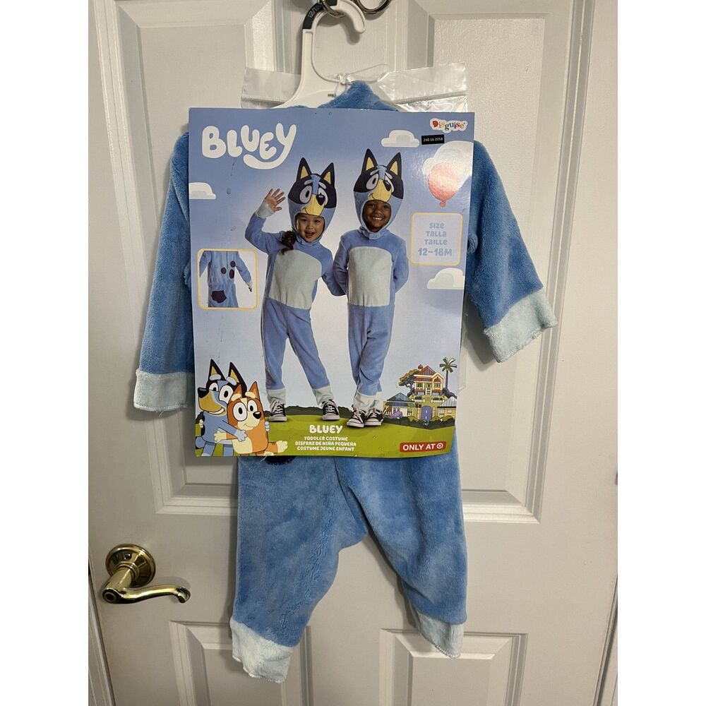 Bluey Toddler Costume Size 12-18M - NWT